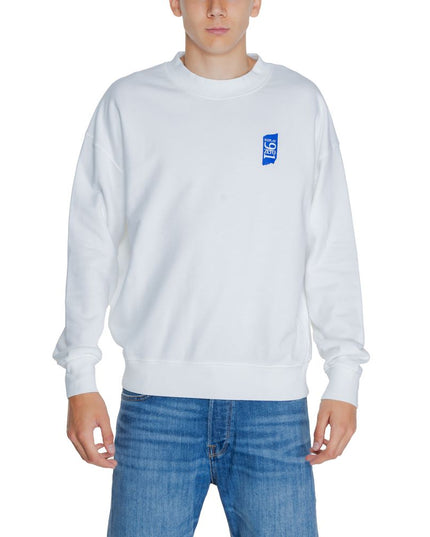 Replay White Cotton Sweatshirt
