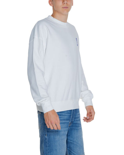 Replay White Cotton Sweatshirt