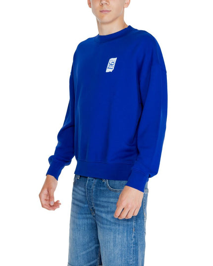 Replay Blue Cotton Sweatshirt
