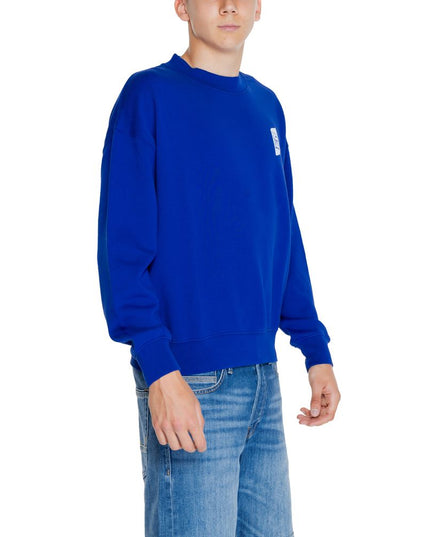 Replay Blue Cotton Sweatshirt
