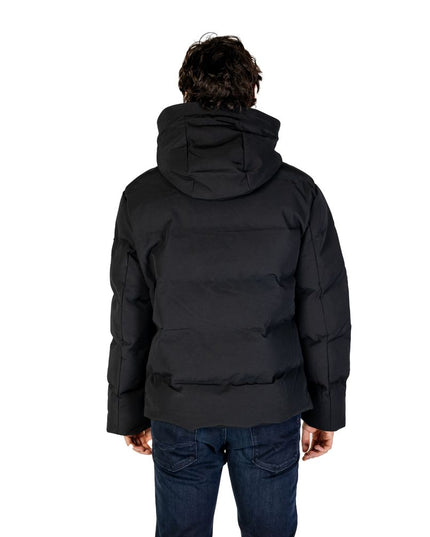 Replay Black Polyamide Coat