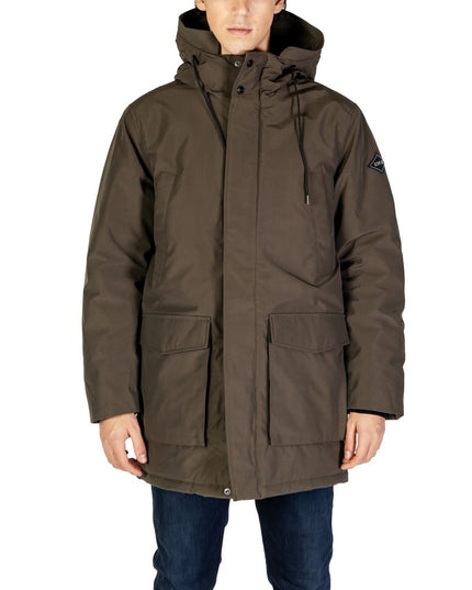 Replay Green Polyamide Parka