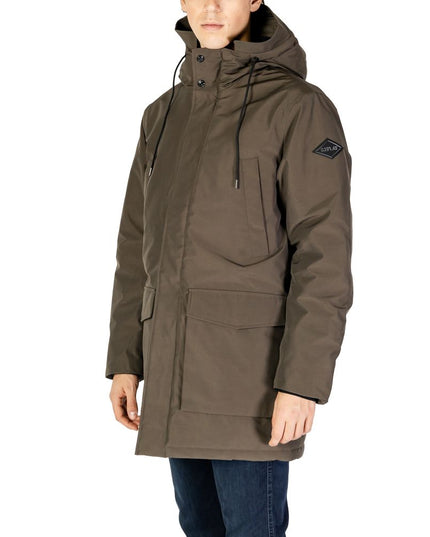 Replay Green Polyamide Parka