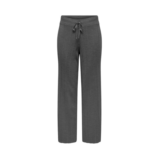 Only Gray Marabou Pant