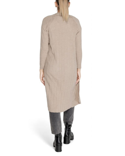 Only Beige Marabou Cardigan