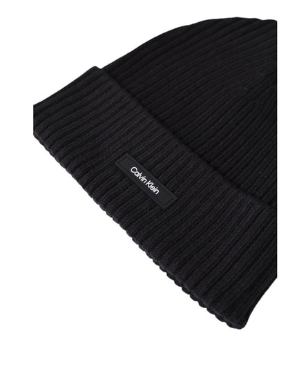 Calvin Klein Black Organic Cotton Cap (Baseball Hat)