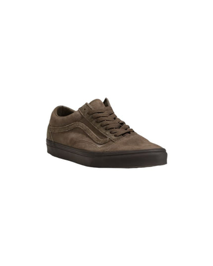 Vans Brown Suede Leather Low Top Sneakers