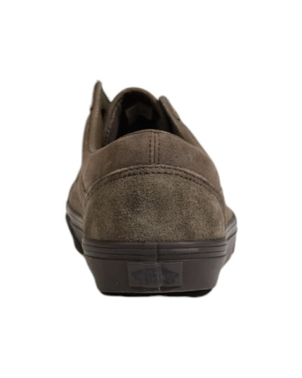 Vans Brown Suede Leather Low Top Sneakers
