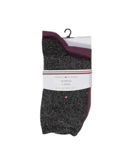 Tommy Hilfiger Black Cotton Socks