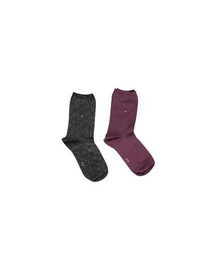 Tommy Hilfiger Black Cotton Socks