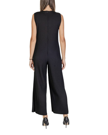 Sandro Ferrone Black Polyester Rompers