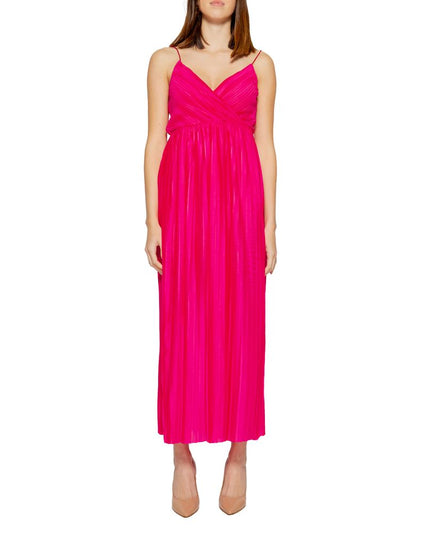 Only Multicolor Polyester Long Dress