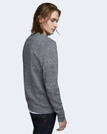 Jack Jones Blue Cotton Sweater