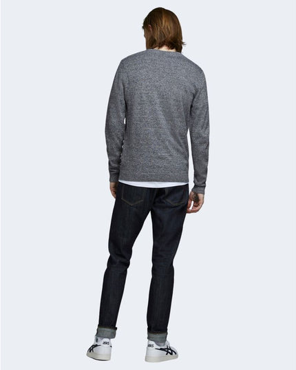 Jack Jones Blue Cotton Sweater