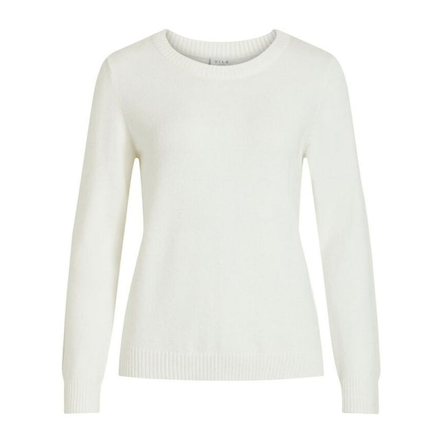 Vila Clothes White Viscose Sweatshirt