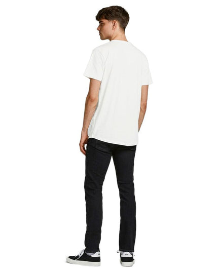 Jack Jones Cream Organic Cotton T-Shirt