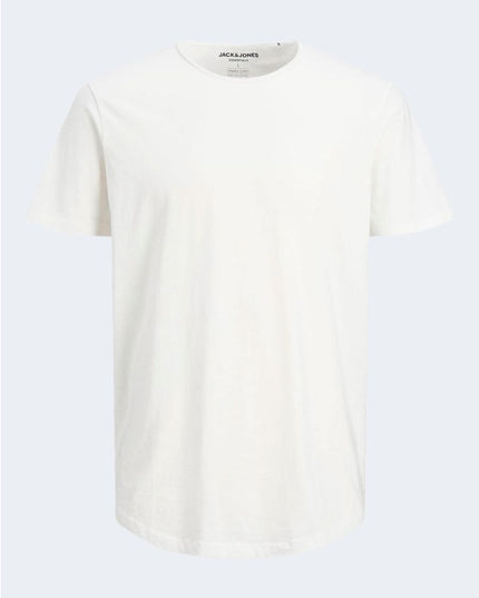 Jack Jones Cream Organic Cotton T-Shirt