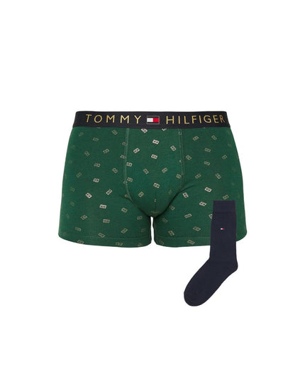 Tommy Hilfiger Green Cotton Boxers