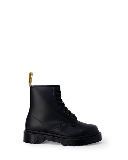 Dr. Martens Black Polyester Lace-Up Boots
