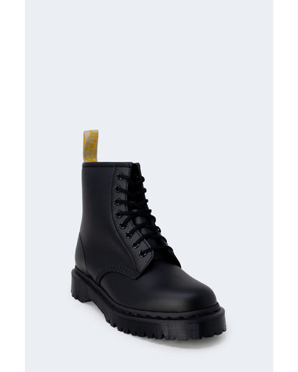 Dr. Martens Black Polyester Lace-Up Boots