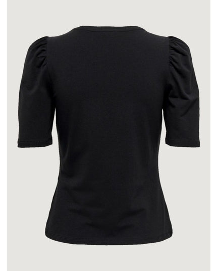Only Black Cotton T-Shirt