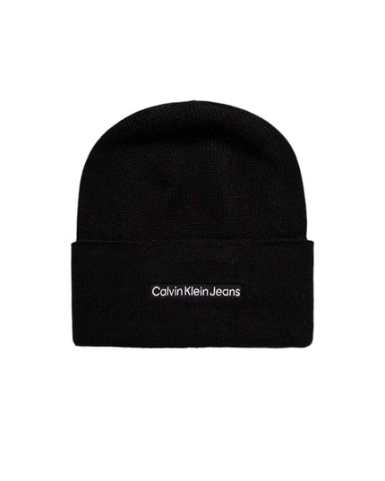 Calvin Klein Jeans Black Cotton Cap (Baseball Hat)