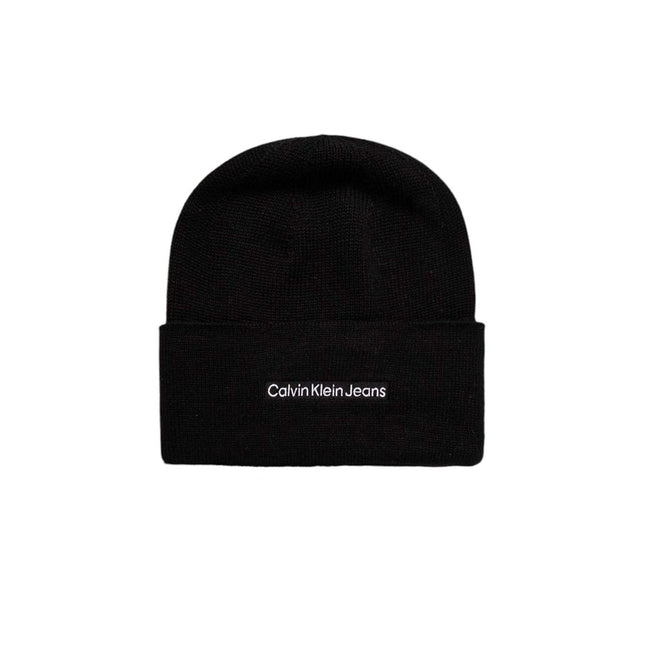 Calvin Klein Jeans Black Cotton Cap (Baseball Hat)