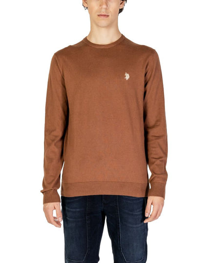 U.S. POLO ASSN. Beige Cotton Sweatshirt
