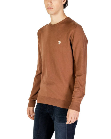 U.S. POLO ASSN. Beige Cotton Sweatshirt