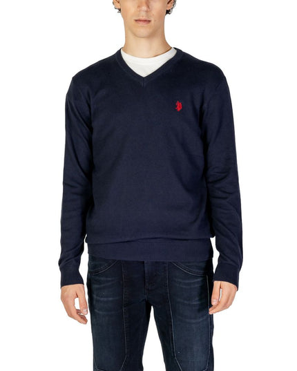U.S. POLO ASSN. Blue Cotton Cashmere Sweater