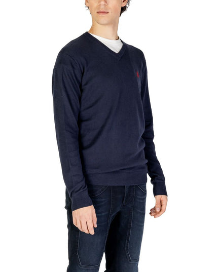U.S. POLO ASSN. Blue Cotton Cashmere Sweater
