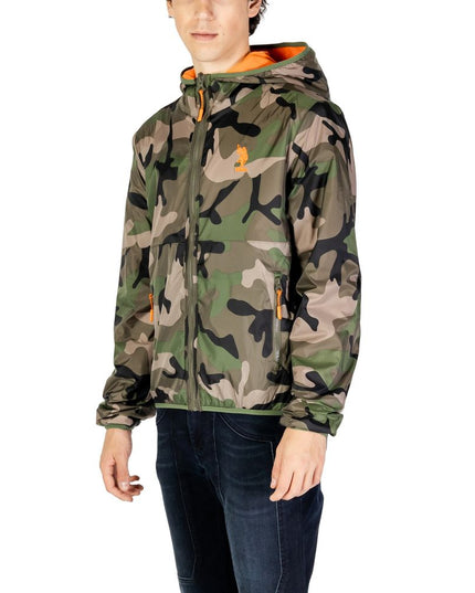 U.S. POLO ASSN. Green Polyamide Shell Jacket