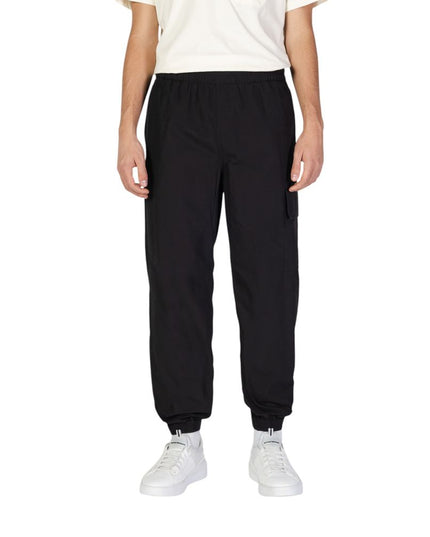 Calvin Klein Jeans Black Cotton Joggers (Workout Pants)