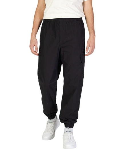 Calvin Klein Jeans Black Cotton Joggers (Workout Pants)