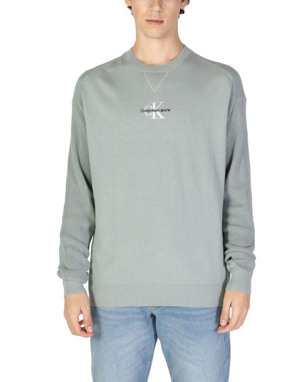Calvin Klein Jeans Green Cotton Sweatshirt