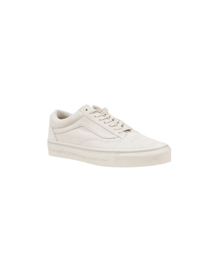 Vans Beige Suede Leather Low Top Sneakers