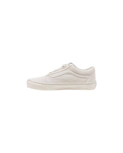 Vans Beige Suede Leather Low Top Sneakers