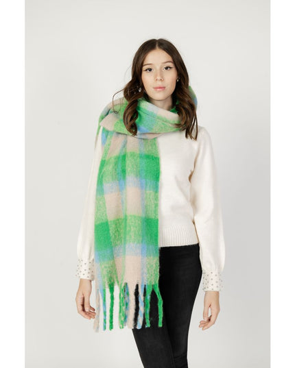 Only Green Polyester Scarf