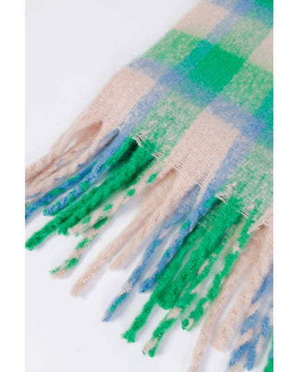 Only Green Polyester Scarf