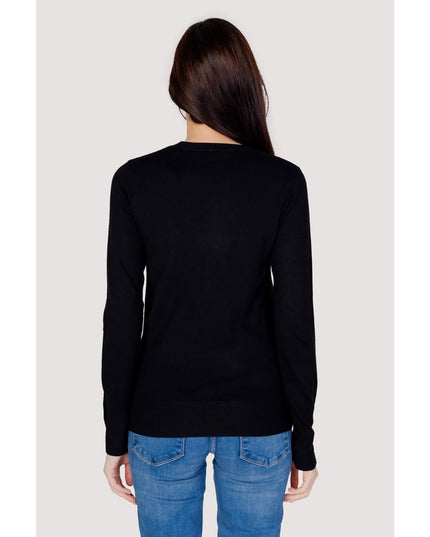Guess Black Cotton Sweatshirt