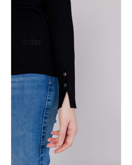 Guess Black Cotton Sweatshirt