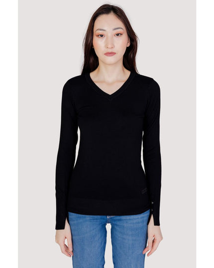 Guess Black Cotton Sweatshirt