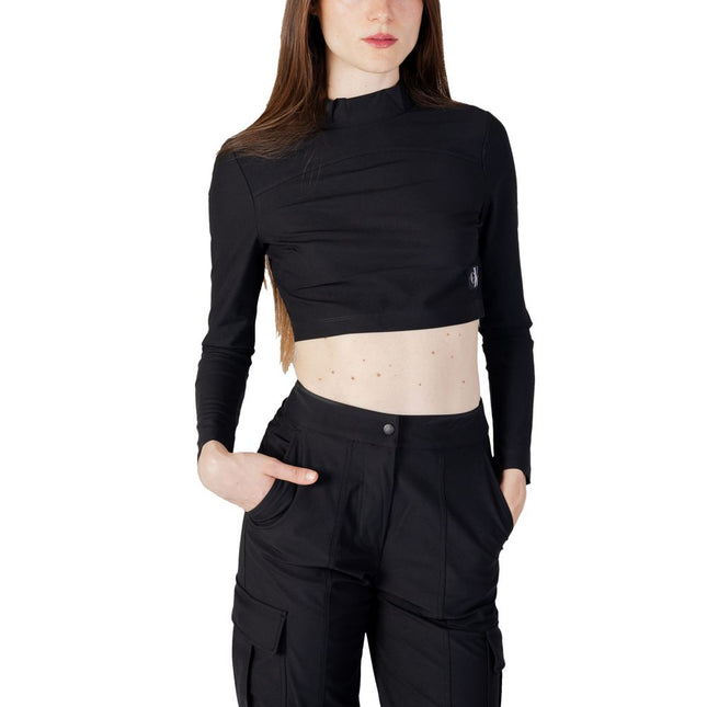 Calvin Klein Jeans Black Recycled Polyester Top