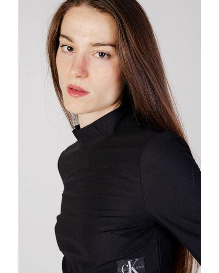 Calvin Klein Jeans Black Recycled Polyester Top