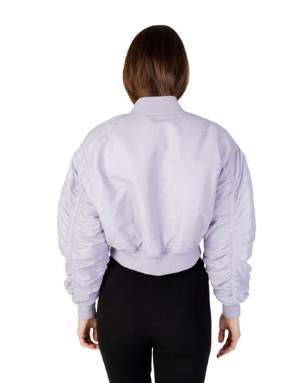 Calvin Klein Jeans Purple Polyamide Bomber