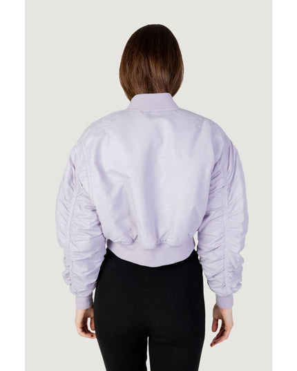 Calvin Klein Jeans Purple Polyamide Bomber