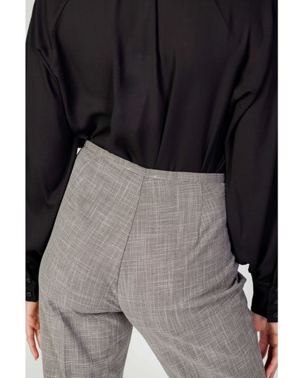 Sandro Ferrone Beige Polyester Casual Pants