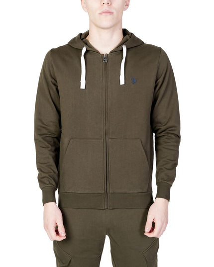 U.S. POLO ASSN. Green Cotton Hoodie