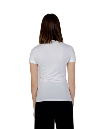 Guess White Cotton T-Shirt