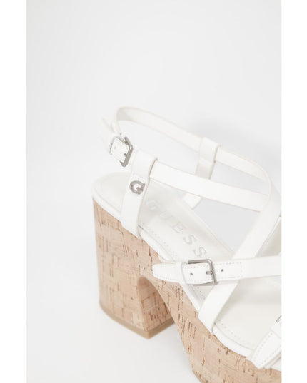 Guess Beige Leather High Heel Pumps